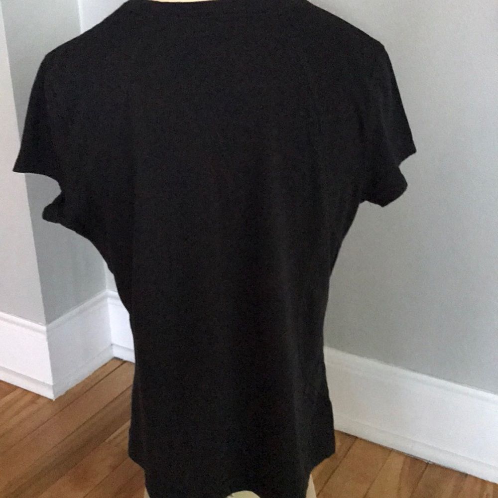 Tek Gear black stretch workout tee, medium - Picture 3 of 6